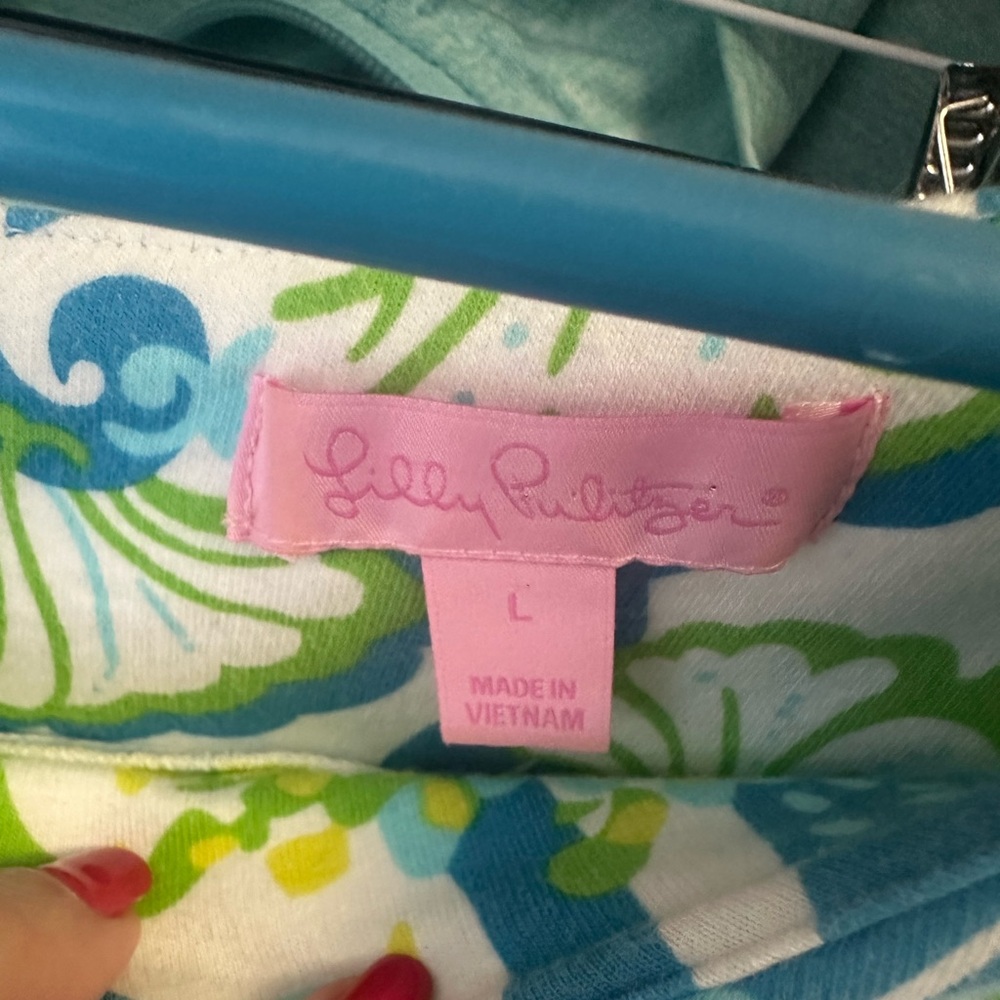 Lily Pulitzer Size Large dress. Like new